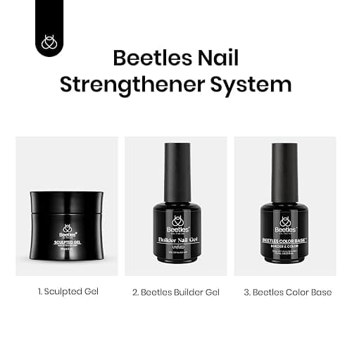 Beetles Builder Gel for Nails-10 in 1 30g *3 Colors Builder Gel Nail Kit Nail Extension Clear Nude Pink Hard Gel Sculpted Gel with Base Top Coat Nail Forms Nail Pen Nail Art Manicurist Gift for Women - 0-0-Builder Sculpture Gel Kit thumbnail 7