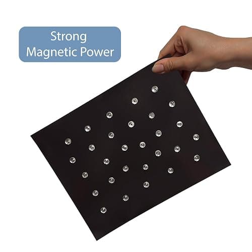 Ferdo Stylo Magnetic Sheets, 8x10 Inches, 5 Pack, Magnet Sheets, Magnet Sheet, Magnet Sheets with Adhesive, Magnetic Sheets with Adhesive Backing thumbnail 6