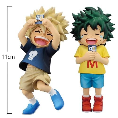 YLQANONG MHA Figures Midoriya Izuku Anime Figure Statues PVC Todoroki Shouto MHA Anime Action Figurine 4.3IN thumbnail 2