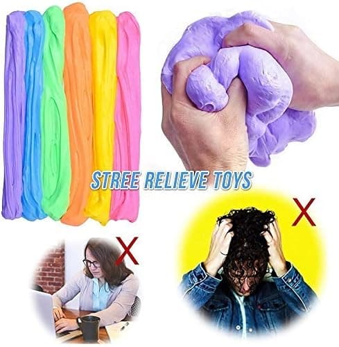 KMBTQRE Butter Slime Kit Two-Toned 9 Packed for Girl Boys Party Favors Toys, Stocking Stuffers for Kids 6 7 8 9 10 11 12 Years Old thumbnail 5