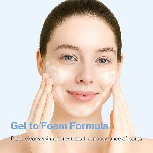 YUMU Licorice Deep Pore Facial Cleanser, for Double Cleansing, Centella Asiatica + Ceramide NP + Glycerin, Hydrating Gel Cleanser, Blackhead Remover, Korean Skincare (150ml/5.07 fl.oz.) thumbnail 4