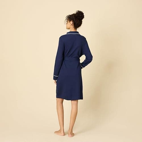Amazon Essentials Women's Lightweight Waffle Mid-Length Robe (Available in Plus Size) thumbnail 3