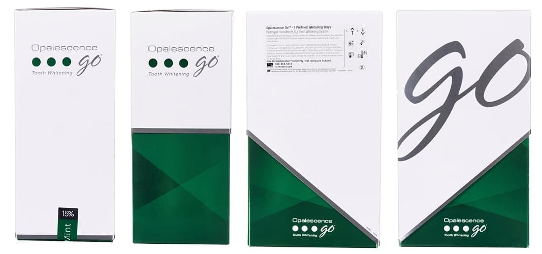 Opalescence GO 15 Whitening Bundle - (7 Treatments) Hydrogen Peroxide Prefilled Teeth Whitening Trays and Travel Sensitive Whitening Toothpaste 1 Oz - Mint Flavor- Includes a Toothbrush - 6288-1T thumbnail 9