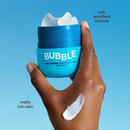 Bubble Skincare Soft Swerve Barrier Cream - Face Moisturizer for Dry Skin, Skin Barrier Repair Balm - Moisture-Sealing Face Balm with Squalane, Shea Butter, Ceramides, Niacinamide (47g) thumbnail 3