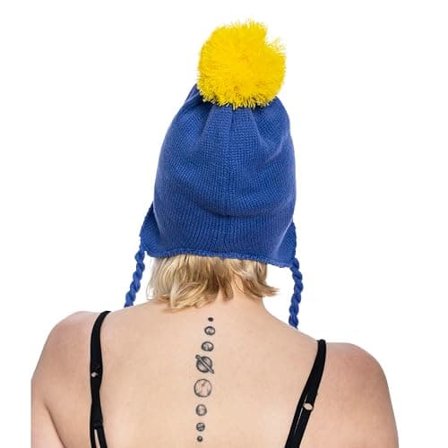 Costume Agent South Colorado Kid Craig Blue and Yellow Beanie Hat Halloween Costume Cosplay Accessory thumbnail 7