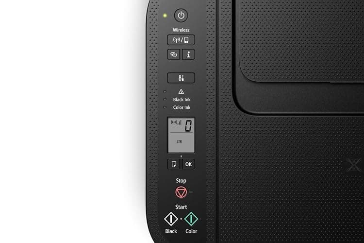 Canon PIXMA TS3720 - Wireless All-in-One Home Office Printer, Copier, Scanner, Mobile Friendly, Black thumbnail 7