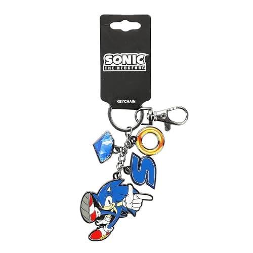 Bioworld Sonic The Hedgehog Multicharm 1.88" Keychain thumbnail 3