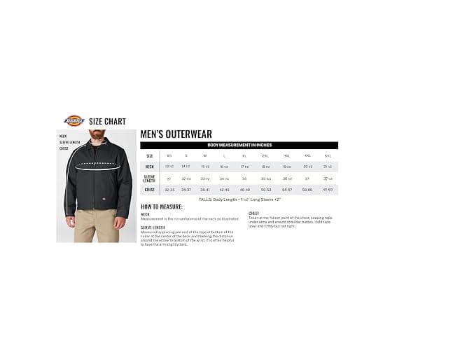 Dickies mens Insulated Eisenhower Front-zip Jacket thumbnail 5