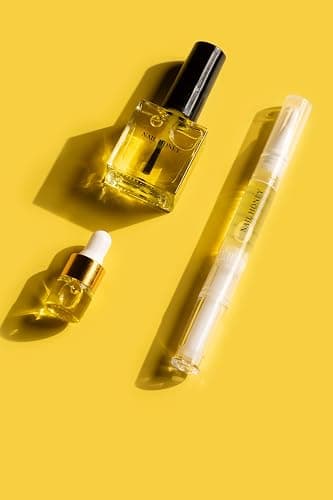 Twinkled T Nail Honey - Organic Nail Strengthening Treatment for Growth, Strength, & Moisture Nail Care Blend Cuticle Oil (Trio (Pen, Bottle, & Dropper)) thumbnail 3