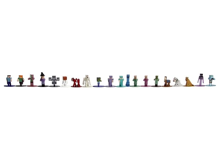 Jada Toys Minecraft 1.65" Die-cast Metal Collectible Figurine 20-Pack Wave 2, Toys for Kids and Adults, Multi (30770) thumbnail 5