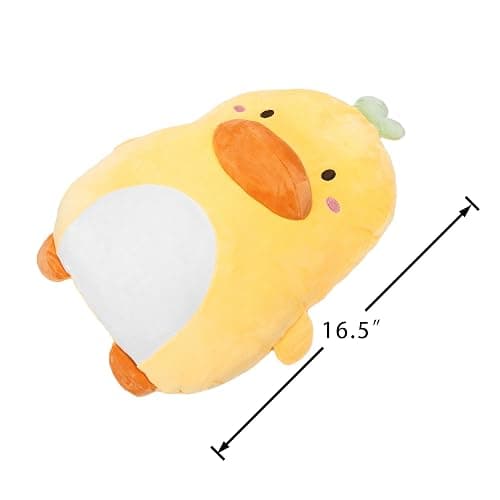 PlushLiAi Cute Plush Ducks Pillow Soft Stuff Animal Funny Decorations for Kids 13 Inch thumbnail 3
