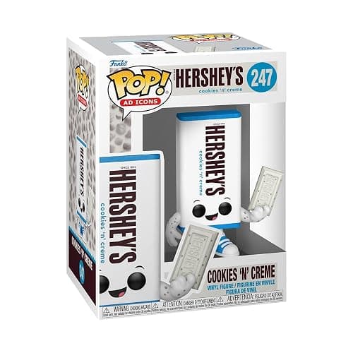 Funko Pop AD Icons: Hersheys - Cookies N' Creme​ - Hershey's - Collectable Vinyl Figure - Gift Idea - Official Merchandise - Toys for Kids & Adults - Ad Icons Fans - Model Figure for Collectors - Image 1