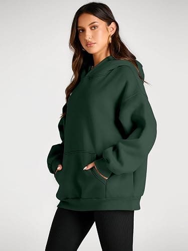 Trendy Queen Womens Oversized Hoodies Fleece Sweatshirts Fall Fashion Pullover Sweaters Winter Clothes thumbnail 3
