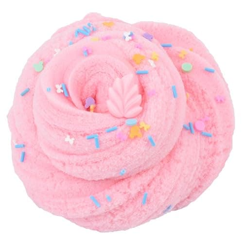 HUNDUN 2 Pack Cloud Slime Blue and Pink Supplies Stress Relief Toy Scented DIY Putty Sludge Toy Gifts for Girls and Boys (Blue&Pink) - Blue&pink thumbnail 6