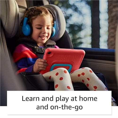 Amazon Fire 7 Kids tablet (newest model) ages 3-7. Top-selling 7" kids tablet on Amazon. Includes ad-free and exclusive content, easy parental controls, 10-hr battery, 16 GB, Purple thumbnail 6