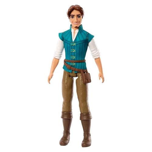 ​Disney Princess Toys, Posable Flynn Rider Fashion Doll in Signature Look Inspired by the Disney Movie Tangled, Gifts for Kids thumbnail 6