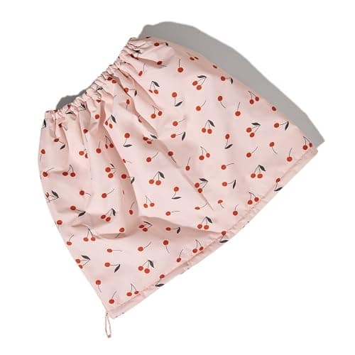 Kitsch Luxury Shower Caps for Women Reusable Waterproof - Flexi Satin Lined, Large Shower Cap for Men, Non-slip, Quick-dry, Adjustable, Stylish Hair Cap for Long & Short Hair - Cherry Print thumbnail 8