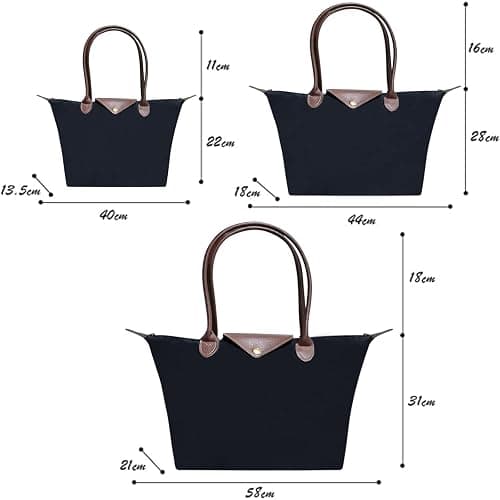 ARIEL-GXR Women's Tote Bag,Large Capacity Shoulder Handbags for Ladies,Tote Shopping Bag with Zip and Top Handle Waterproof Crossbody Schoolbag for Work,Travel,School,Office thumbnail 3
