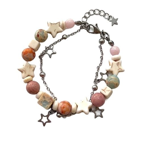 KIPSSMLSE Fairy Grunge Bracelets Grunge Jewelry for Women Aesthetic Fairycore Grunge Accessories - Image 1
