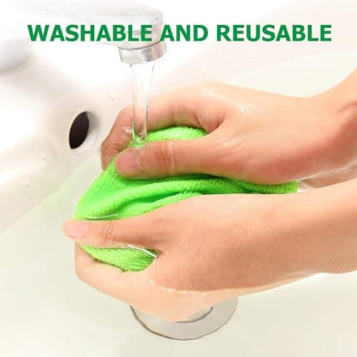 XINDELL 24-inch Windshield Cleaner Tool – Upgrade Large Head Car Interior&Exterior Window Cleaning Kit with Extendable Handle & 4 Microfiber Pads, Auto Wiper Brush for Car, Trucks, SUVs, RVs & Home thumbnail 9