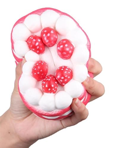 Anboor Squishies Cake Slow Rising Kawaii Squishie Toy for Collection Color Random thumbnail 5