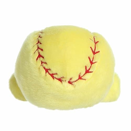 Aurora® Adorable Palm Pals™ Shortstop Soft Ball™ Stuffed Animal - Fun Collectible Plush for Kids and Adult Collectors - Perfect for Decorating Rooms and Birthday Gifts - Yellow 5 Inches thumbnail 4