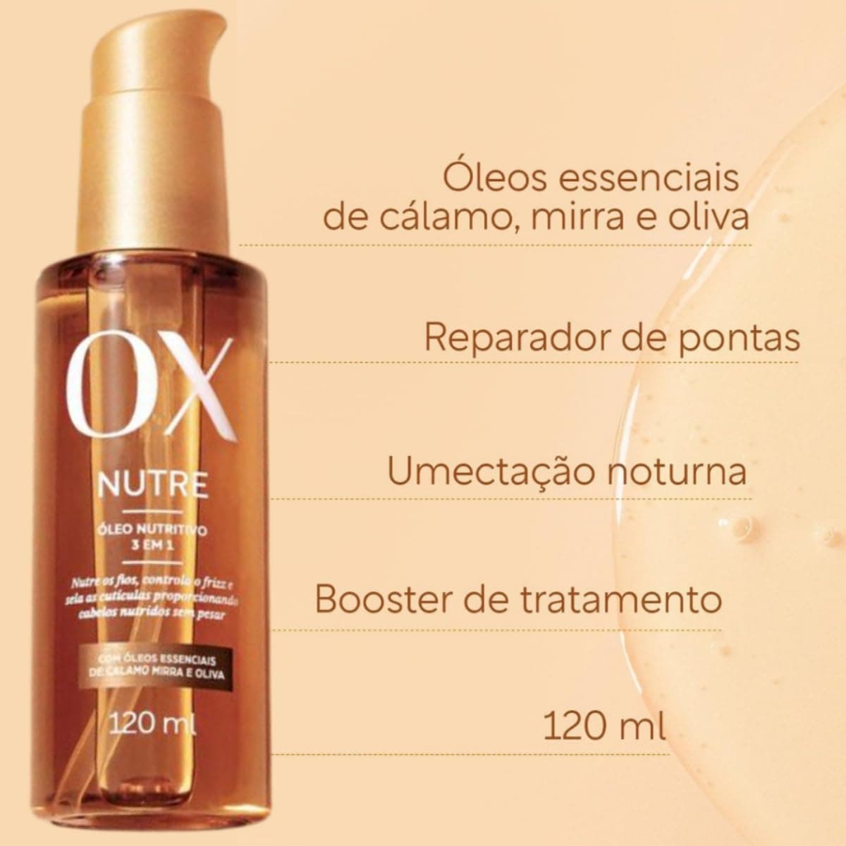 Óleo Nutritivo 3 Em 1 Ox Nutre 120ml thumbnail 5