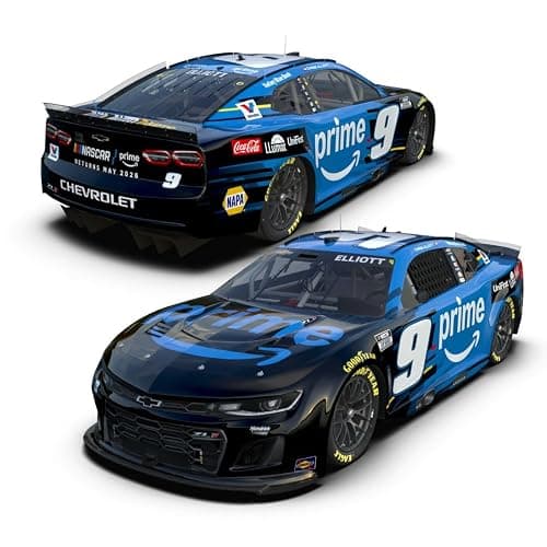 Hendrick Motorsports Chase Elliott #9 Prime 1:64 Scale Diecast Amazon Store Exclusive Candy Finish - Image 1
