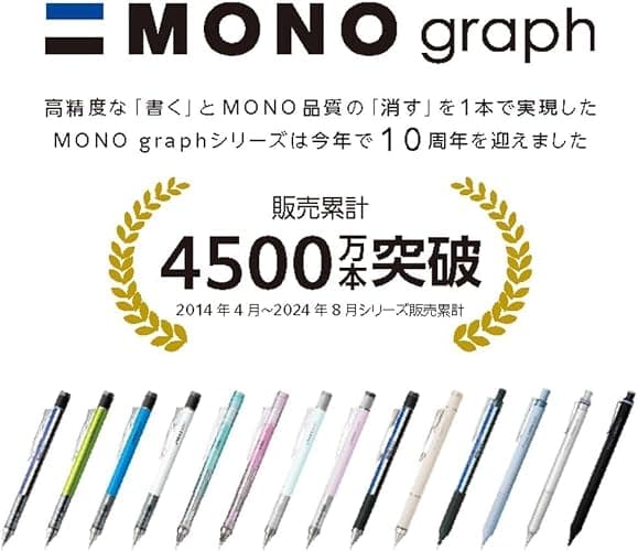 Tombow Mechanical Pencils 0.5mm, Pink & Purple with Eraser Refills | Japanese Stationery | Mechanical Pencil Pack | School Supplies | College Essentials | Office Supplies | Gifts thumbnail 9