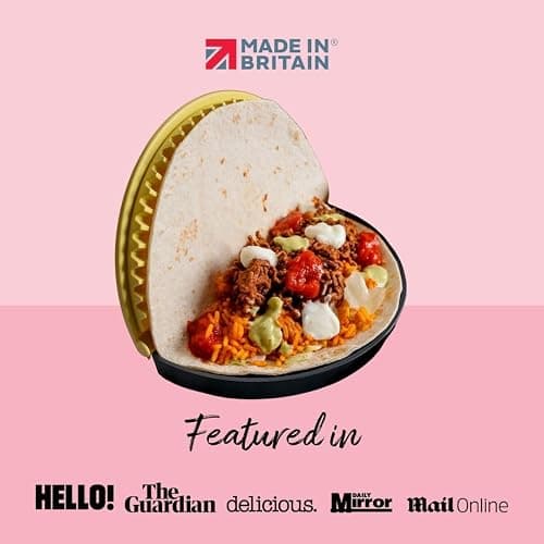 CRIMPiT Burrito Size TWIN PACK - Create Mess Free Burritos, Calzones, Quesadillas & More - Start Enjoying Tortillas Like You've Never seen Them Before - Tortilla Sealer thumbnail 5