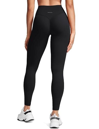 Womens High Waist No Front Seam Leggings  - Image 1