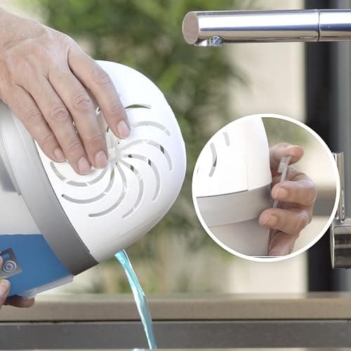UniBond AERO 360º Moisture Absorber, 1 Device incl. 1 Refill Tab 450g, Ultra-Absorbent Dehumidifier, Helps to Prevent Condensation, Mould & Musty Smells, Recyclable, Refillable Condensation Absorber - 450 g thumbnail 5