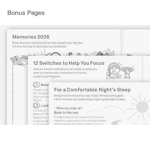 Hobonichi Techo 2026 Original Book – A6, English, Daily, January Start, Monday Start, Planner thumbnail 7