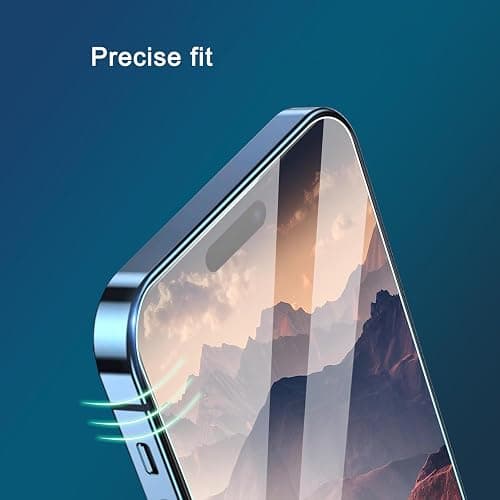 Ailun Screen Protector for iPhone 16 Plus/iPhone 15 Plus/iPhone 15 Pro Max [6.7 Inch] Display 3 Pack Tempered Glass, Dynamic Island Compatible, Case Friendly[Not for iPhone 16 Pro Max 6.9 Inch] thumbnail 6