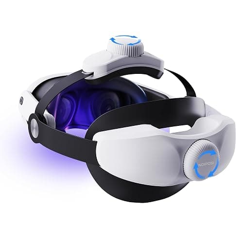 Noiposi Head Strap for Meta Quest 3s/3/Quest 2,Adjustable Knob Elite Strap Replacement,VR Headset Accessories Strap Enhanced Support&Comfort& Extend Playtime(Battery sold separately) - Image 1