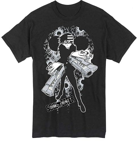 Great Eastern Entertainment Mens Soul Eater- Death the Kid Men T-Shirt - Image 1