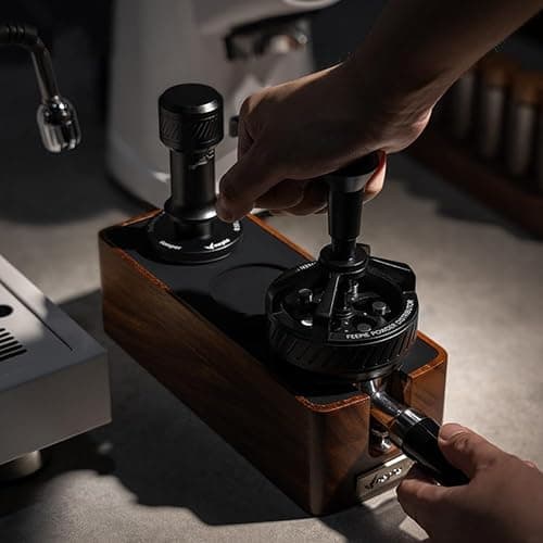 Coffee Distribution Tool 58mm Professional Grounds Leveler with Rotating Base for Espresso Machine Even Coffee Grounds Spreading Tool thumbnail 8
