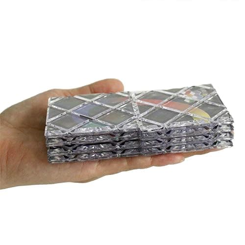 GoodPlay MoZhi LingAo 8 Panels 3 Rings Magic Folding Puzzle Cube Twisty Black thumbnail 5