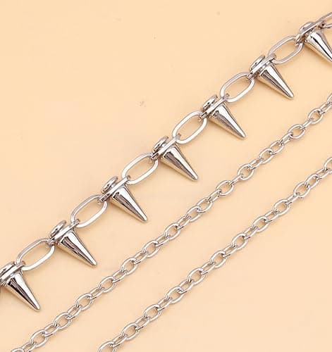 QWALIT Pants Chain for Men Pocket Chain for Pants Jean Chains for Men Jean Chains Chains for Jeans Biker Chain Hip Chain Jean Chains for Women Pants Chain for Women Hip Jewelry for Women Punk Chain thumbnail 7