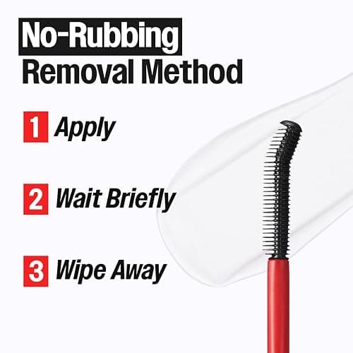 CLIO Kill Lash Mascara Remover, Waterproof Eye Makeup Remover with Curved Precision Brush, Oil Cleanser for Superproof Mascara and Lash Base, No-Rub Gentle Cleansing, Safe for Sensitive Eyes thumbnail 6