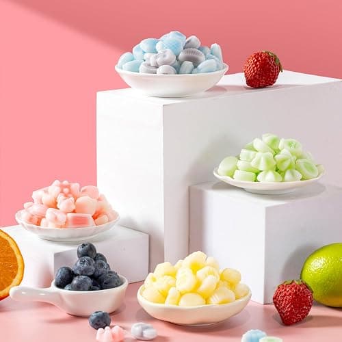 Wax Bottle Chewing Candy, Mixed with Various Fruit Flavors,32 Candies,60g thumbnail 2
