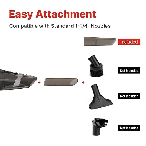 Shop-Vac Wet/Dry Handheld Vacuum Cordless, Powerful Portable Car Vacuum Rechargeable, Wall-Mounted Hand Vac with Crevice Tool, Lightweight Hand Vacuum for Home & Car, Washable Filter, Green thumbnail 10