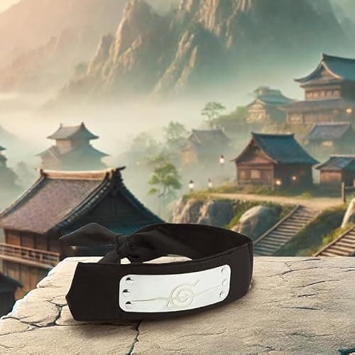 ABYSTYLE Naruto Shippuden Itachi Akatsuki Headband One Size Cosplay Anime Manga Accessories Merch Gift thumbnail 7