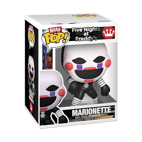 Funko Pop! Bitty 4pk: Five Nights at Freddy's - Withered Golden Freddy, Marionette, Lolbit, & Sun/Moon - 1 in 6 Chance for Eclipse - 0.9 Inch (2.2 Cm) Collectable - Stackable Display Shelf Included thumbnail 4