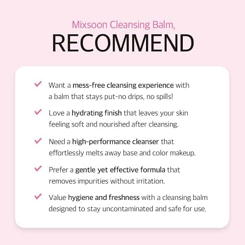 mixsoon Collagen Cleansing Balm - Soft Melting Lightweight Grinding Balm, Hydrating Makeup Remover 50ml / 1.69 fl.oz. Korean Glass Skin Care thumbnail 5