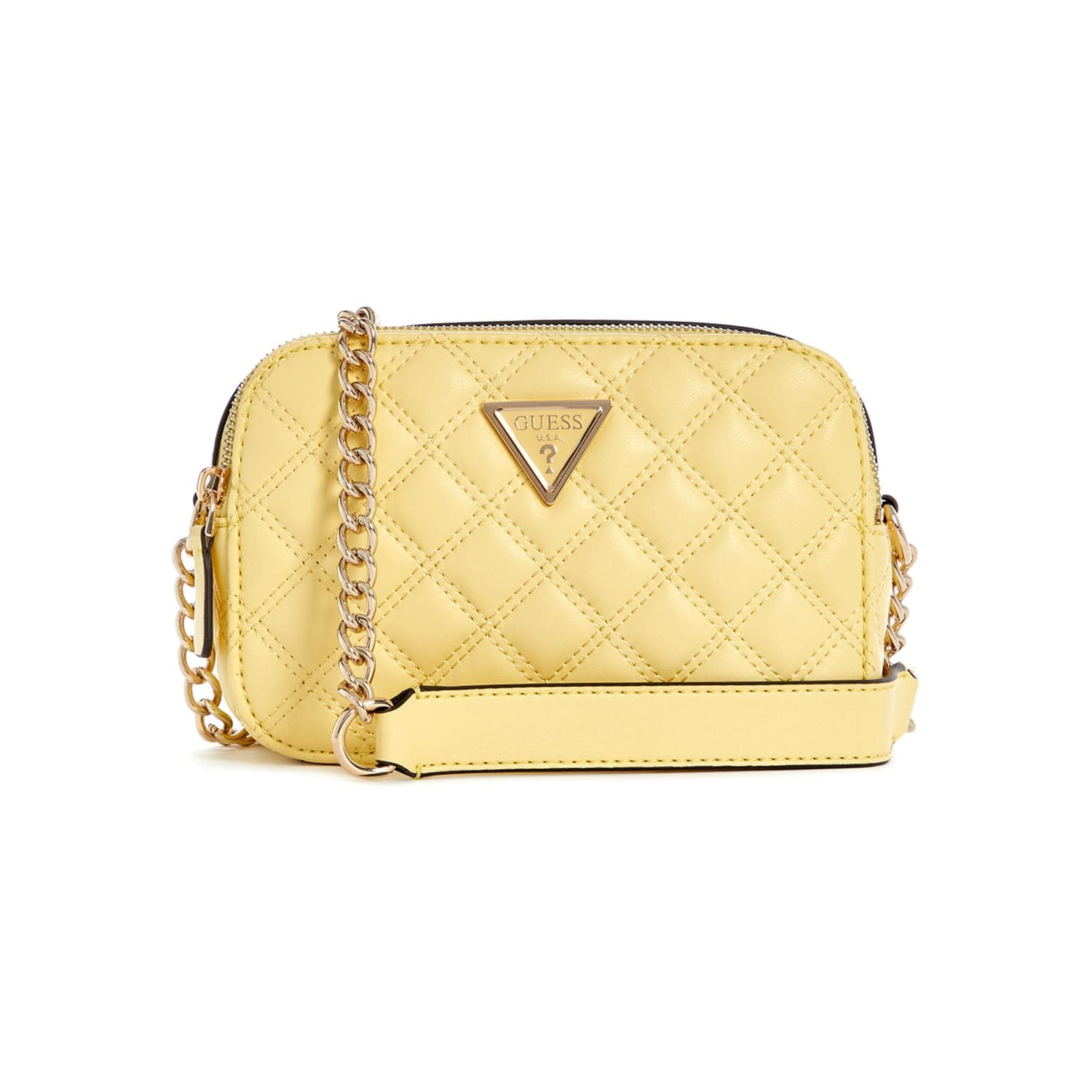 GUESS Yellow Giully Camera Bag - Image 1