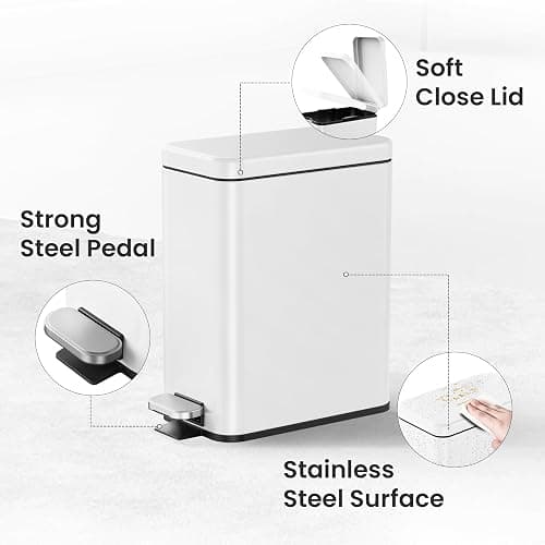 Bathroom Trash Can thumbnail 4