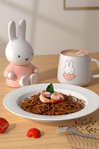 Miffy Portable Bluetooth Speakers, Cute Portable Wireless Speakers with Loud Stereo Sound, Built-in Mic, TF-Card Slot, Dual Pairing,40H Playtime for Room, Desk Decor, for her (Pink) thumbnail 3