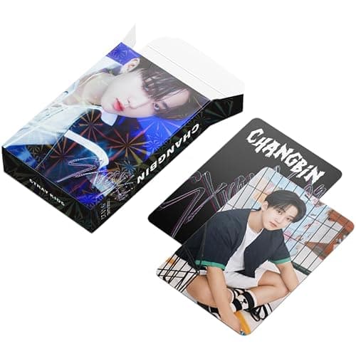 KPOPBP Photocards 60 PCS SKZ Rock Star Album Photo Cards with 32 PCS Stickers Kpop Gift Lomo Cards Merch for SKZ Boys and Girls (CHANGBIN) thumbnail 8