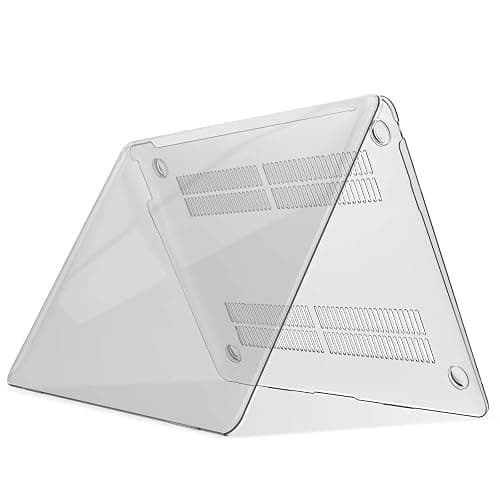 iBenzer Compatible with New MacBook Air 13 inch case 2022 2021 2020 M1 A2337 A2179 A1932, Hard Shell Case&Keyboard Cover&Screen Film for Mac Air 13 with Touch ID,Crystal Clear, CA-AT13CYCL+2 thumbnail 7